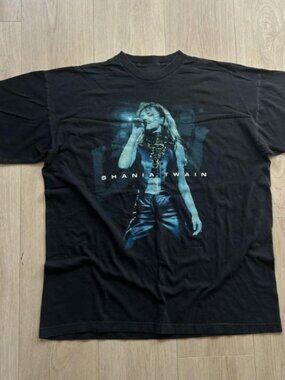 Shania Twain Sing Black T-Shirt